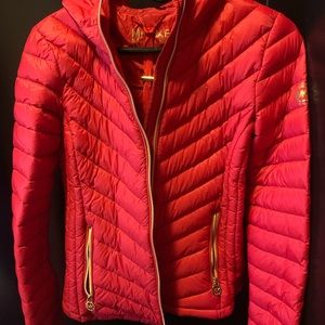 MK red jacket